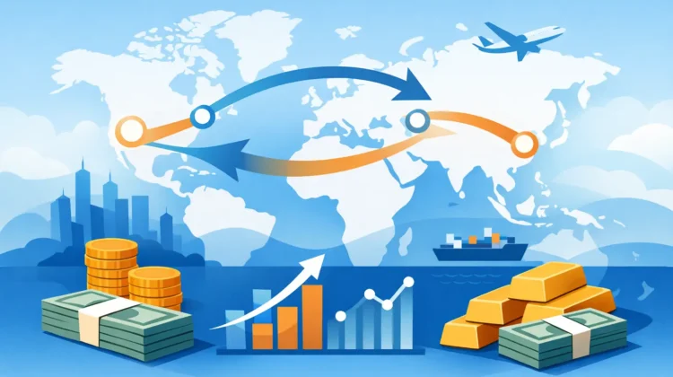 Come funzionano i flussi di capitale globali